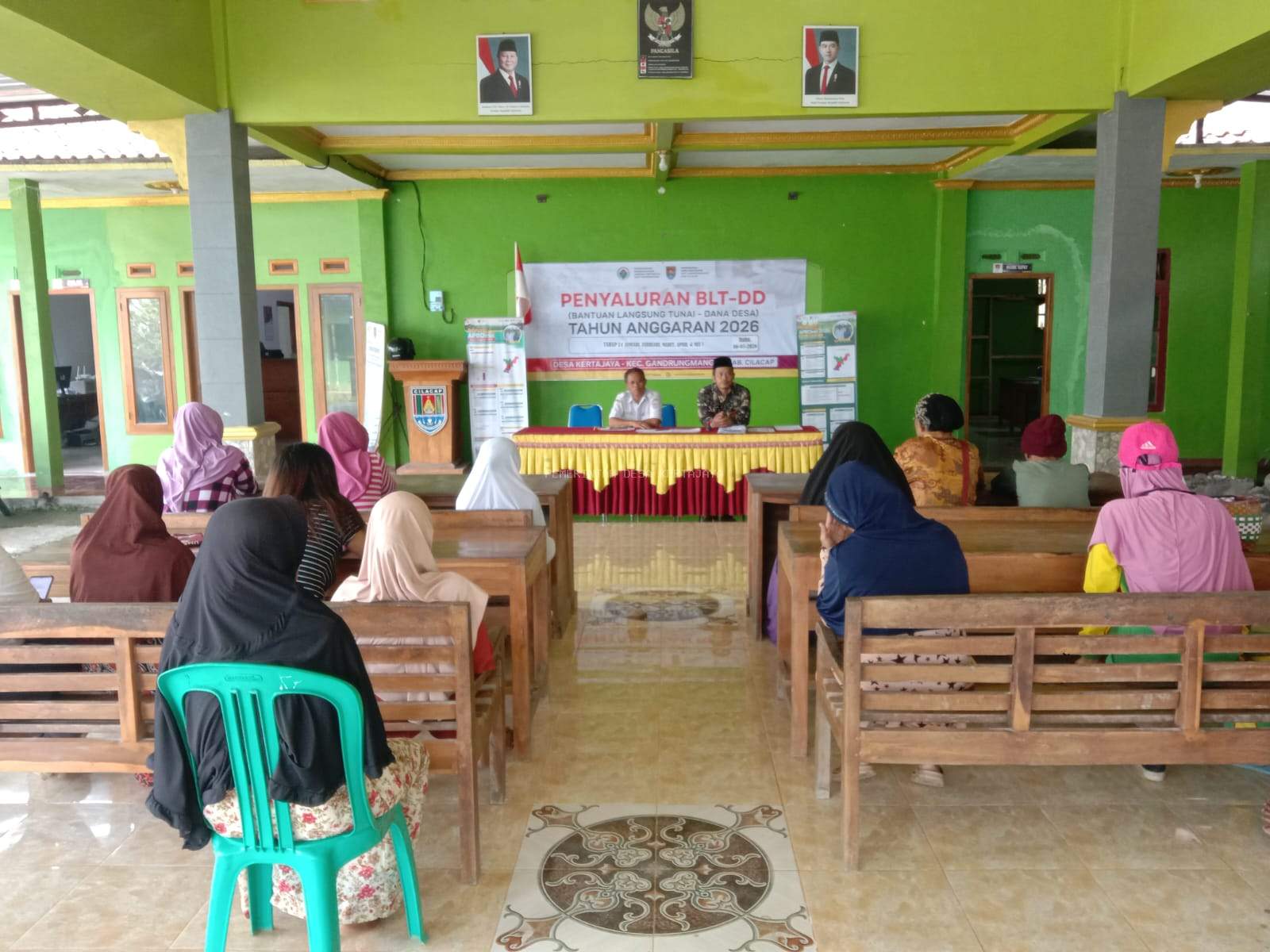 PEMDES KERTAJAYA SALURKAN BLT DANA DESA BULAN 1-5 TAHUN 2026, FOKUS PENANGGULANGAN KEMISKINAN EKSTREM