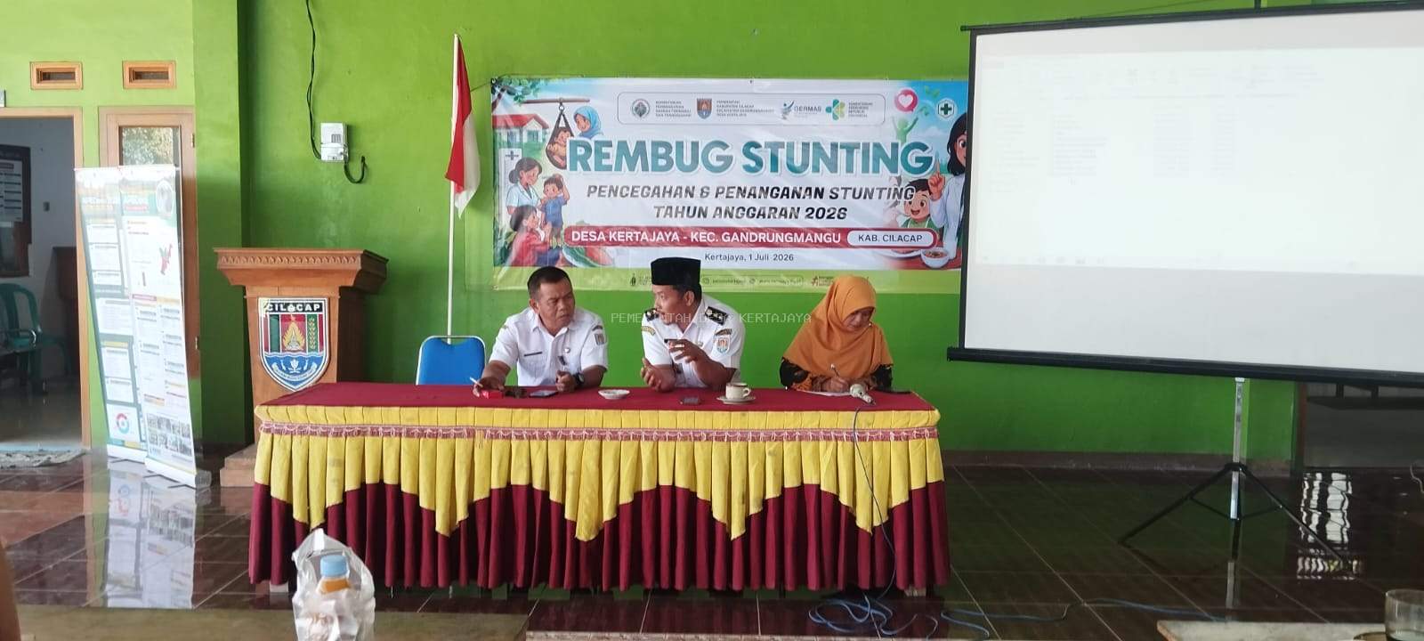 Rembug Stunting Desa Kertajaya Perkuat Sinergi Cegah dan Turunkan Angka Stunting